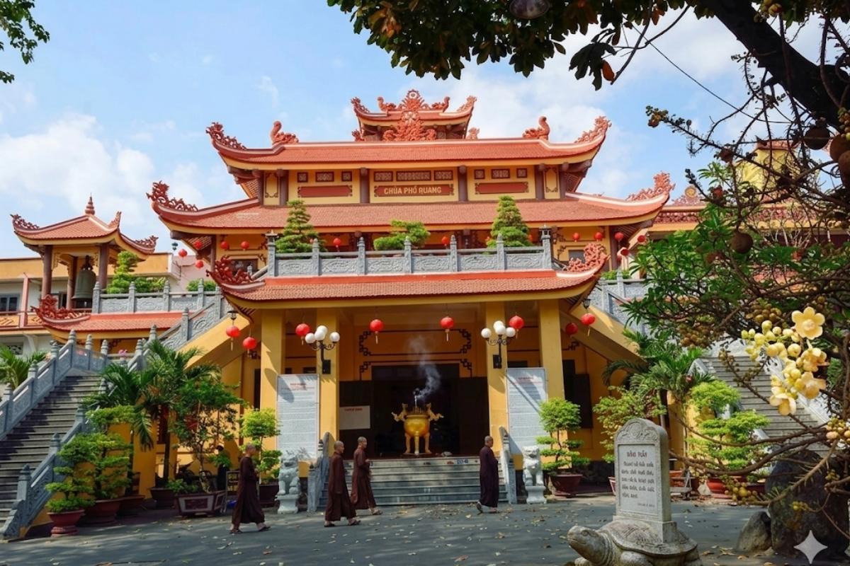 Exploring Pho Quang Pagoda, a well-known Buddhist temple in Tân Bình District