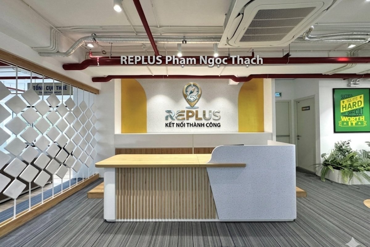 Top 8 coworking spaces tại Sài Gòn Replus Phạm Ngọc Thạch