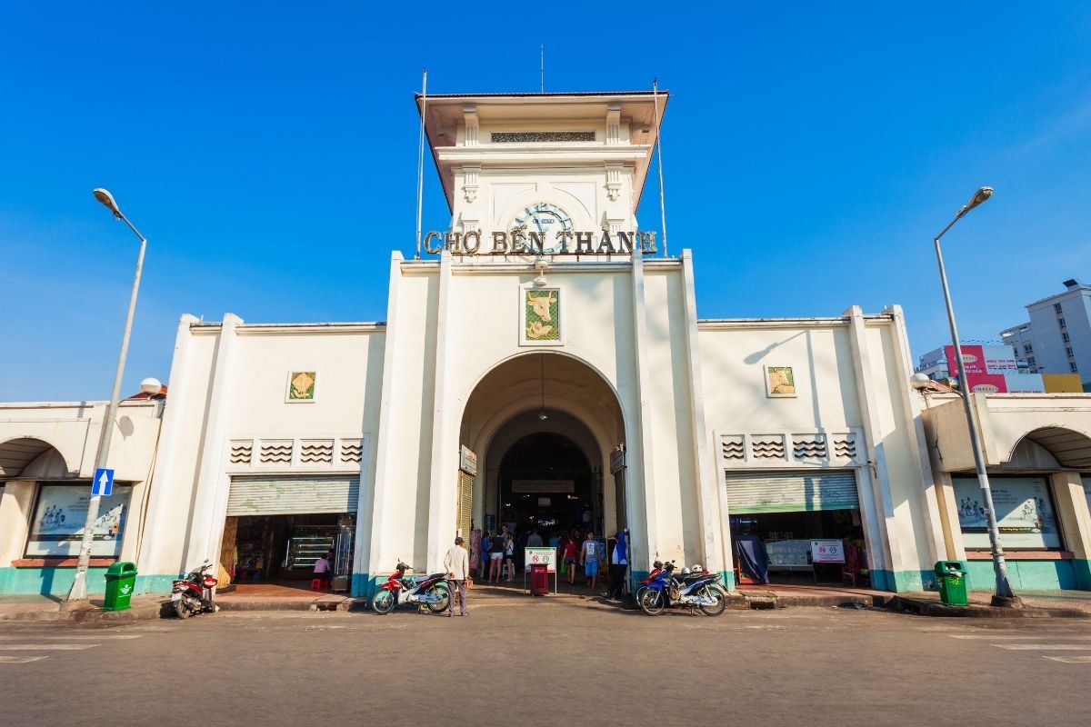 các địa điểm mua sắm sài gòn chợ bến thành