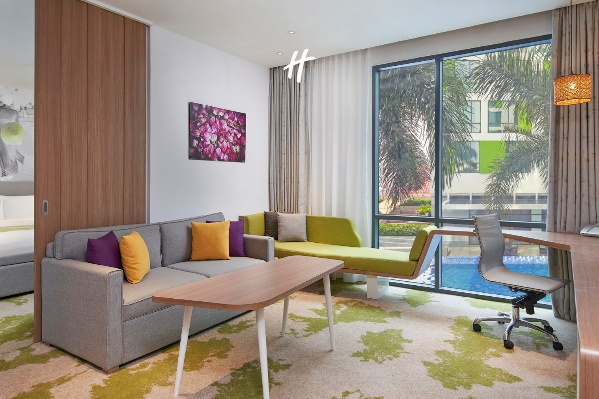 Relaxing space at Holiday Inn & Suites Saigon Airport